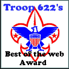 Troop 622's Best of the Web Award