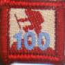 100 Miles Hiked Patch