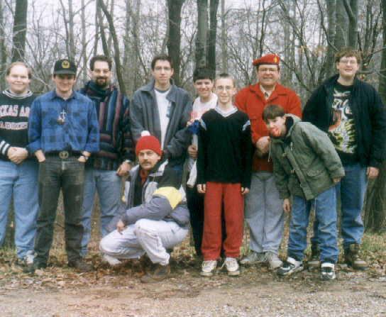 Venturing Crew 369's 1998 Winter Campout