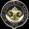 30 Year Scouting Service Pin